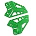 Z900 Motorcycle CNC-Protectors de Clavija de pie del Reposapiés del Motocicleta Cubierta Protectora del Talón para Z900 2017 2018 2019 Verde