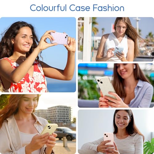 Coque iPhone 14 silicone rose idéale pour protéger votre téléphone au bureau - 6