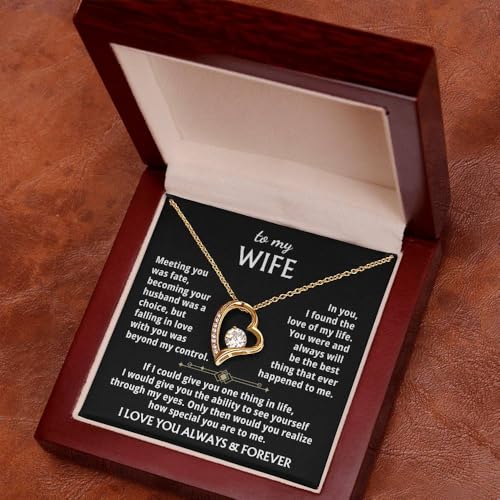 Jewelry To My Wife - The Best Thing That Ever Happened To Me, Forever Love Necklace, Gift for Her, Romantic Christmas Birthday Valentine Gift - Image 2
