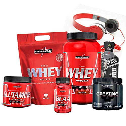 Combo Kit de Suplementos Musculação Integralmédica Completo