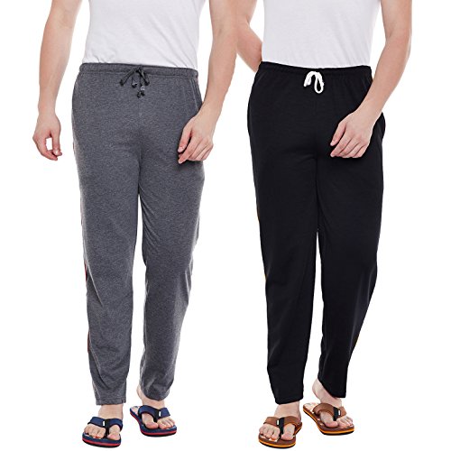 Image of Mack Jonney Regular Fit Men Trackpants Pack of 2-MACK57794
