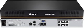 Vertiv Avocent AutoView AV3108 - Commutateur KVM - 8 x KVM port(s) - 1 utilisateur local - 1 utilisateur IP - Montable sur rack - CA 100-240 V