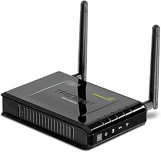 TRENDnet Wireless N300 2T2R Detachable antennas, Access Point, 2.4Ghz 300Mbps, 802.11b/g/n, AP/WDS/Client/Bridge, 2x2 dBi, TEW-638APB Black