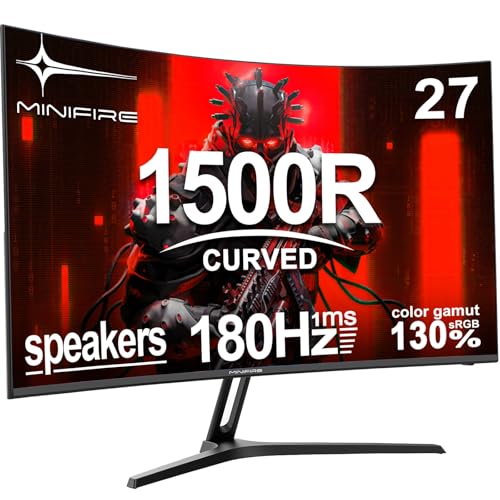 Minifire Monitor Gaming Courbe 27" MFG27C1