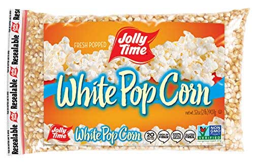 Jolly Time White Popcorn Kernels | Bulk Bags Of Tender