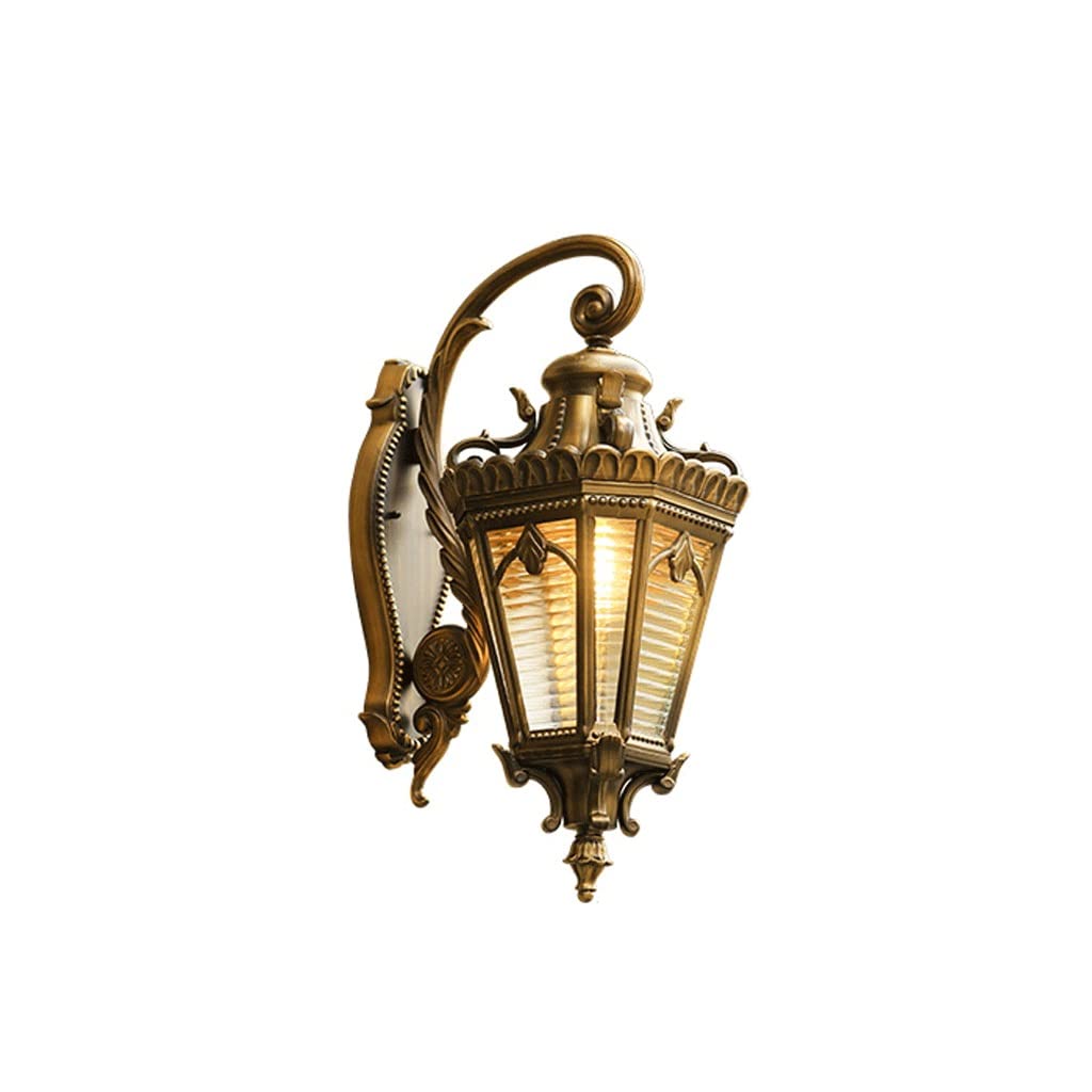 NATWEE Applique extérieure Lampe de Jardin Corps Humain Induction Style européen Villa Porte de Jardin Lampe terrasse extérieure Applique extérieure It's So Kind of You