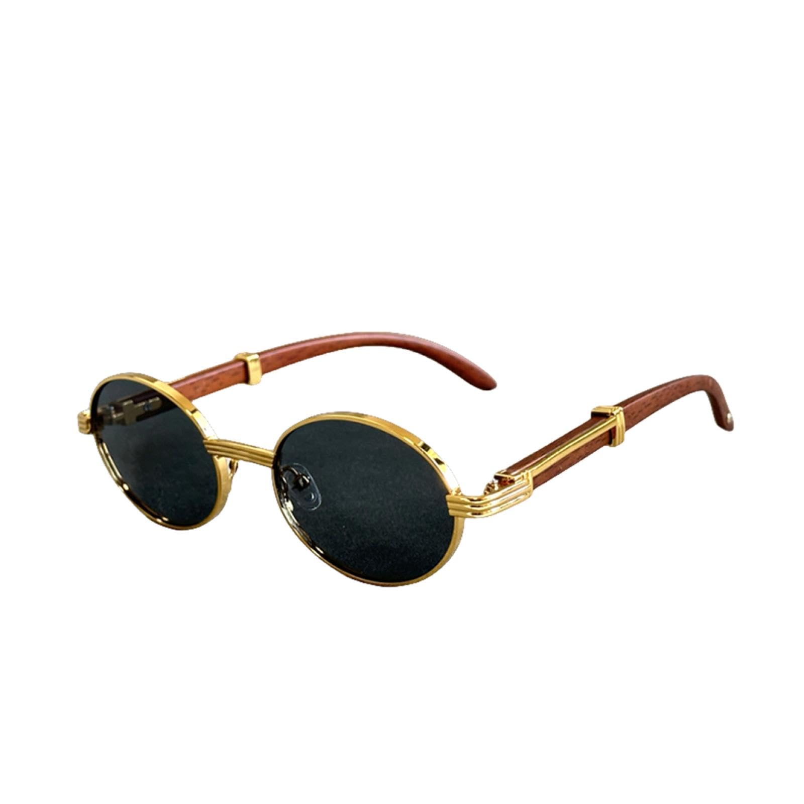 Lunettes de soleil ovales pour femmes et hommes, de luxe et à la mode