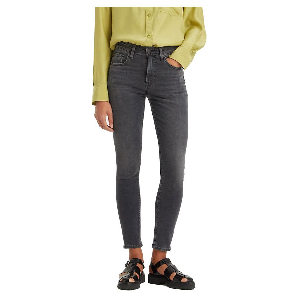Levis Women's Grey 721 High Rise Skinny Clear Way in Size 27 L28, Sports Direct