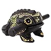AUNMAS Kikker Craft, Houten Dier Gesneden Ambacht Croaking Sound Craft Souvenir Muziekinstrument Desktop Beeldjes…