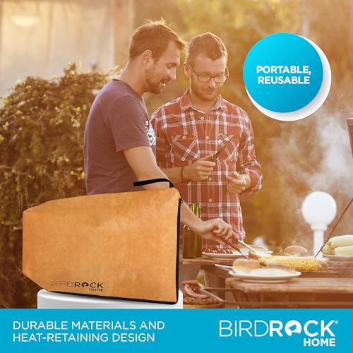 BIRDROCK HOME Bolsa para carne BBQ termoaislada triple capa miniatura 2