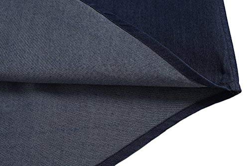 JINIDU Men's Casual Button Down Denim Shirts Long Sleeve Dress Shirt Ultramarine, Ultramarine Blue, M steampunk buy now online