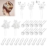 haarschmuck für hochzeit perlen 💗Elegant und elegant: Die Hochzeit Blumen Haarnadeln besteht aus Blättern, Blumen, Perlen usw. Realistische Blumenmuster und Perlen in verschiedenen Größen helfen Ihnen, Ihre Frisur zu verschönern, einfach und elegant, geeignet für Bräute, Brautjungfern, Brautjungfern und Frauen jeden Alters, dies ist ein wichtiger Anlass. Die beste Wahl für die tägliche Kollokation