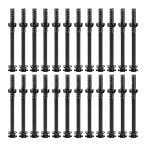 Tornillos de cuello cuadrado M10 x 130 mm para asegurar vigas y vallas exteriores en el jardín