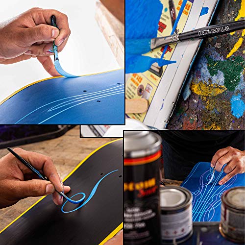 Image of Custom Shop SW Sword Pinstriping Brush 3 Size Kit (#0, 00, 000)