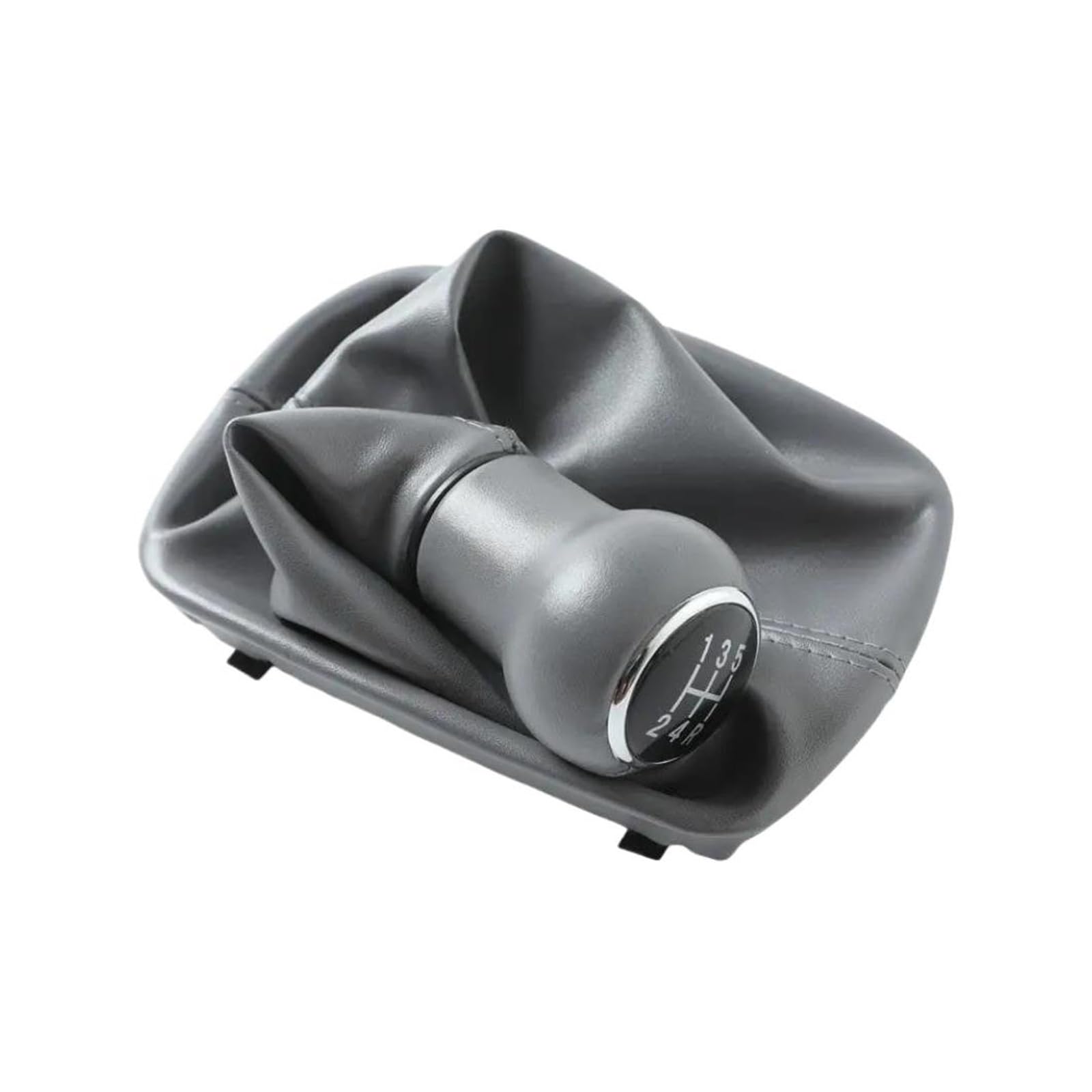 Jsyalmslw 5 Speed Gray Gear Shift Knob For A6 For C5 For A4 B5 For A8 D2 1998-2001 Standard Fit