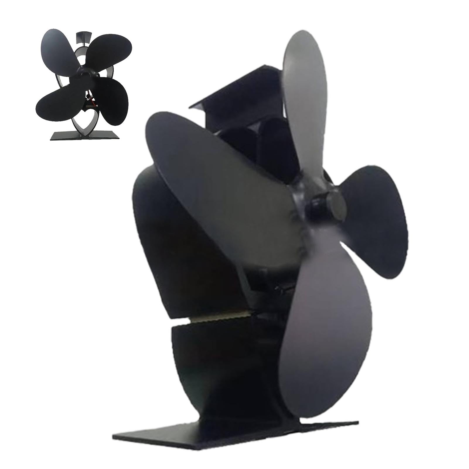 Ventilador Estufa Silencioso, Robusto, Soplador De Aire Caliente