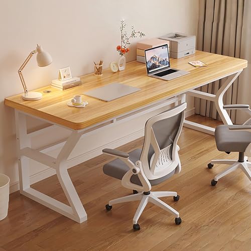 Escritorio moderno para juegos de 180 x 60 cm, capacidad de carga de 150 kg, 2,5 cm de grosor, elegante, para oficina en casa y estudio, diseño ergonómico para jugadores y profesionales