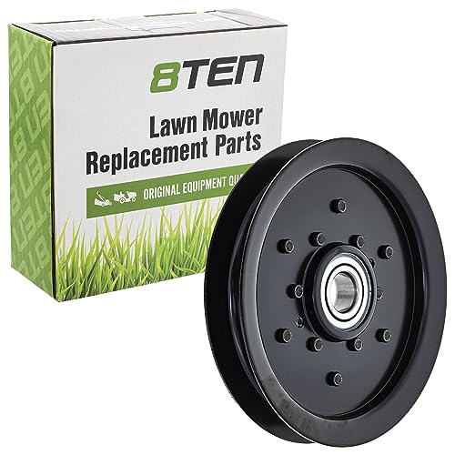 8TEN Idler Pulley for John Deere TerrainCut 1585 1570 1580 ZTrak 717 717A 717E 727A TCA17524 TCA14349 TCA14593 2 Pack by 8TEN - Image 3