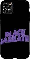 Vista 13 de Funda con logotipo oficial de Black Sabbath Purple para iPhone 17