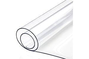 Clear Plastic Table Protector 18x36 Inch