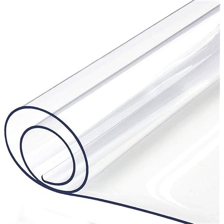 Clear Plastic Table Protector 18x36 Inch