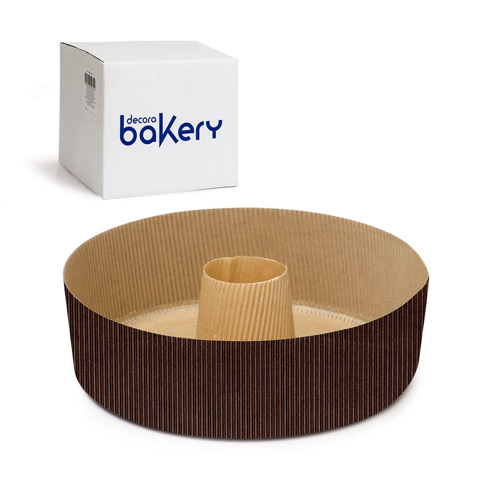Decora 0320145 50 PCS MOULE À SAVARIN EN CUISSON PAPIER Ø 22 X H 7 CM - 1 KG