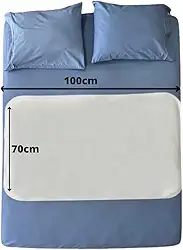 Protetor Absorvente de Colchão Lavável Geriátrico 100x70-1 unidade