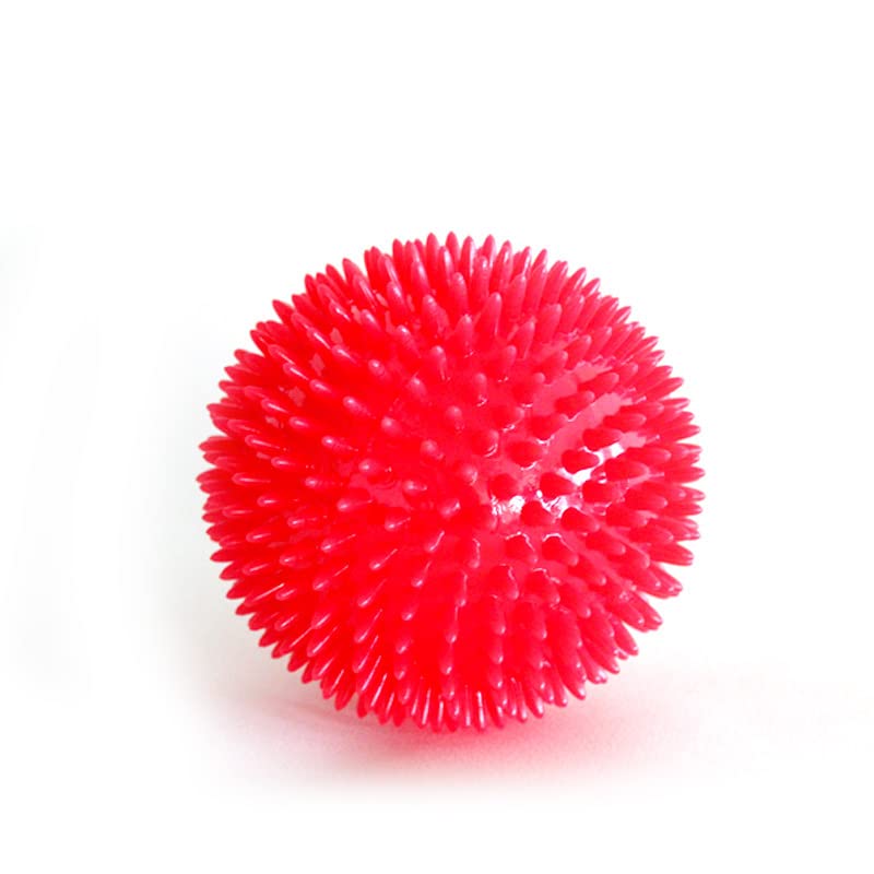 Sniffr Natural Rubber Pet Spiked Hog Ball, Dog Chew Toy, Puppy Teething Chew Toy with Sound Interaction and Play for Pets- Color May Vary (Small)-Color May Vary (B0BS9D2D1T) Amazon Price History, Amazon Price Tracker