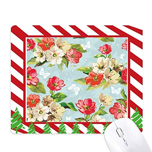 Tapis de souris fleurs et plantes à surface micro-texturée pour précision glisse optimale