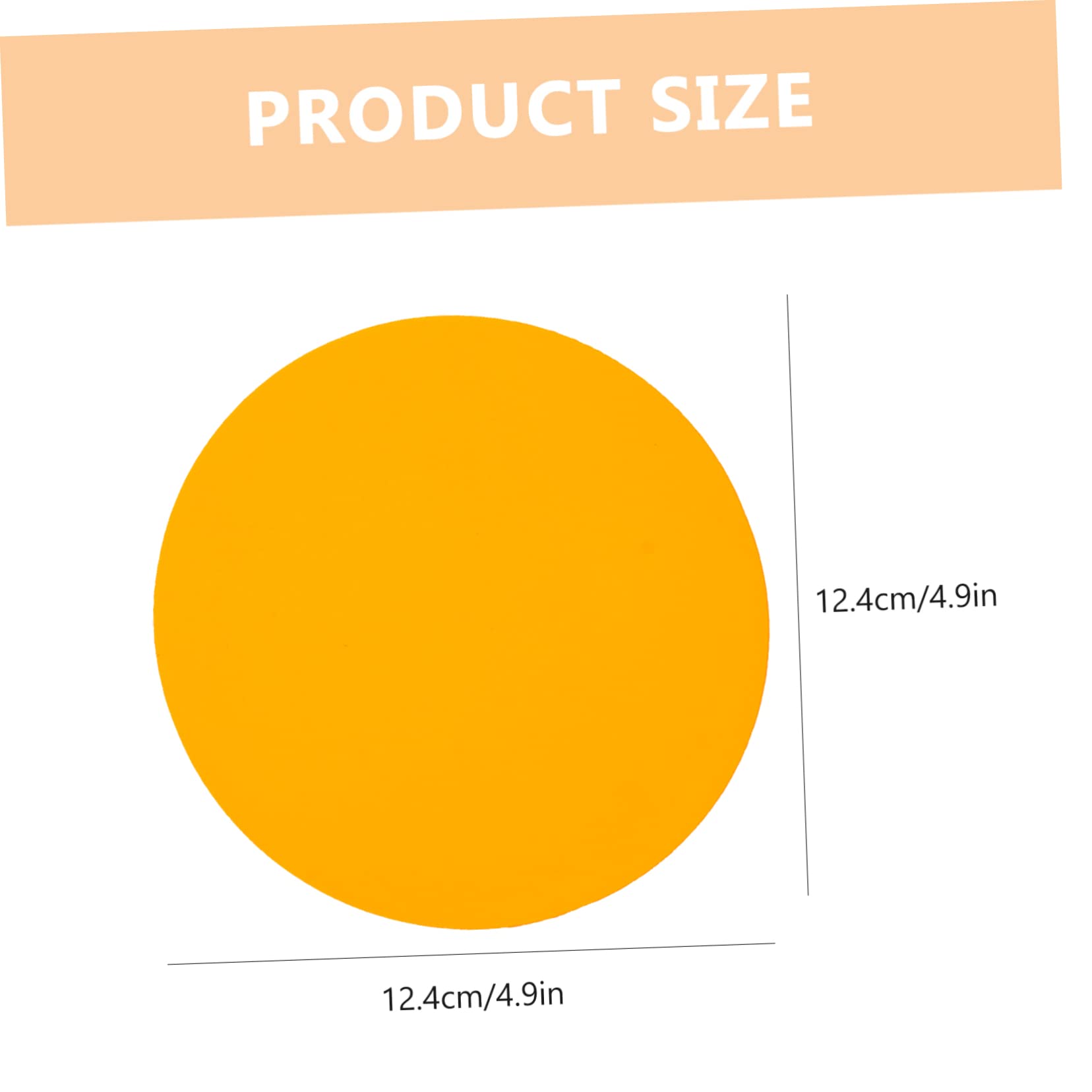 Unomor 5Pcs Multifunctional Silicone Bottle Opener Pads Heat Resistant Skid Gripper Cushions for Easy Jar Opening Vibrant Colors