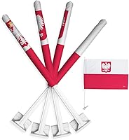 Vista 152 de Bandera de Estados Unidos con poste para coche, bandera para carros, 2 unidades, bandera de América, capó para auto, 4 de julio, decoración