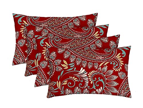 Resort Spa Home Decor Lumbar Throw Pillows Set of 4 | 20