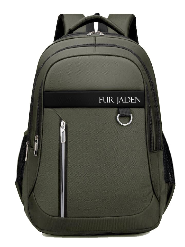 Image of FUR JADEN 35L Travel Professional Backpack with 15.6 Inch Laptop Compartment I 3 Large Compartments I Organizer Pockets I For Men Women Boys Girls I School and College Bagpack