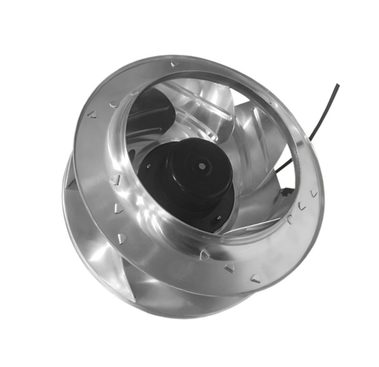 Ventilateur centrifuge à réaction silencieux flux 1600m³/h basse consommation DC 48V
