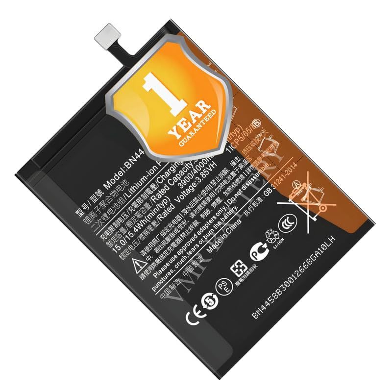 Image of Original BN44 Battery Compatible for Xiaomi Redmi Note 5 (Redmi 5 Plus) (MEG7, MEI7) - 4000mAh - 1 Year Warranty K7