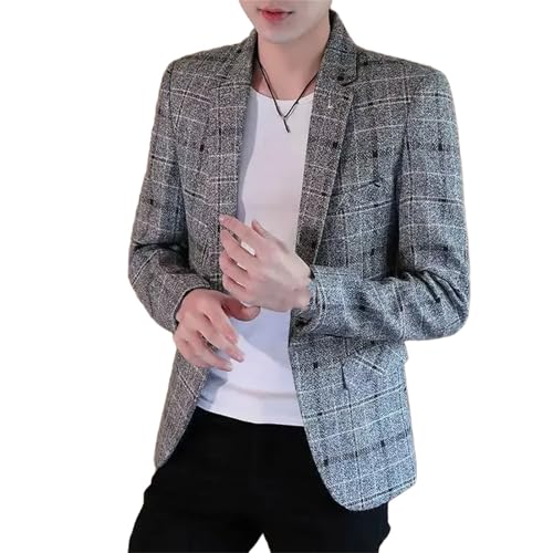 Men's Short Party Suit Jackets Coat Cropped Blazers Clothes Casual Vintage coat - Main Image