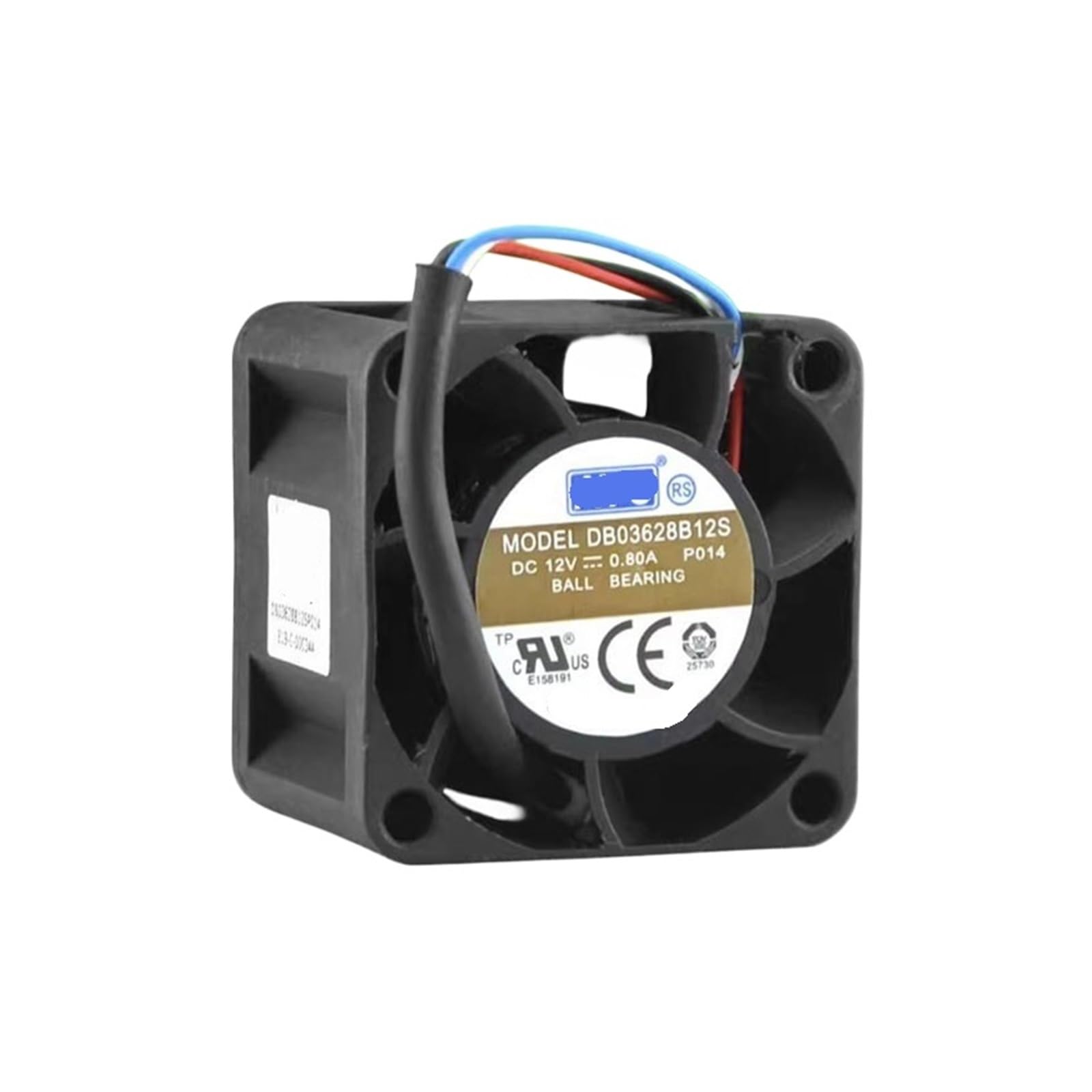 GJEXXPTST DB03628B12S 12V 0.80A 3628 36x36x28mm Cooling Fan