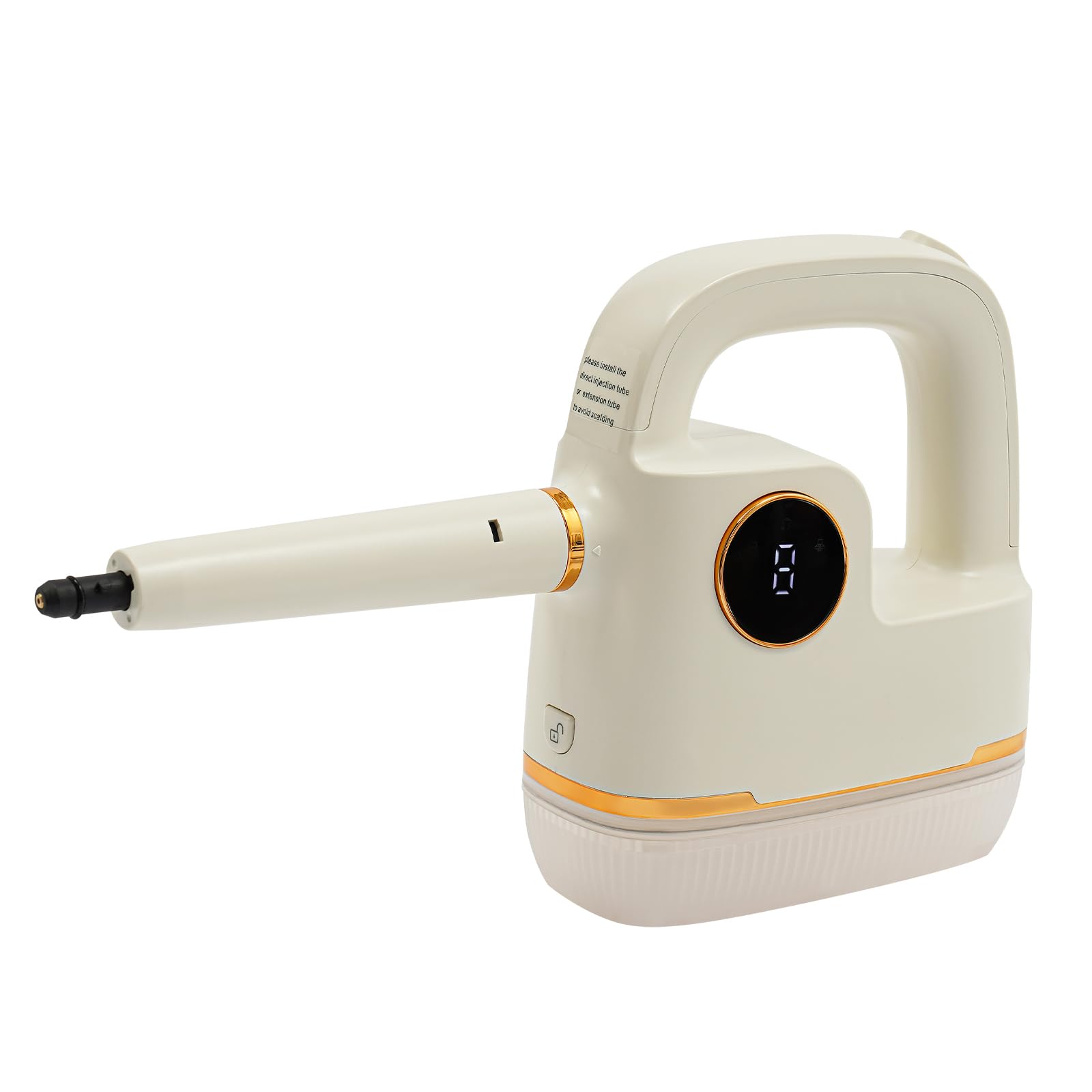 Handheld Steam Cleaner for Home 6 Gears High Temperature Steam Cleaner Machine Kit with Digital Display 15s Heat