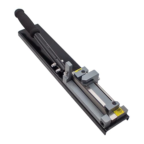 Vista 22 de Cortador de PVC Trunking Conducto de cableado de plástico manual pesado Máquina de corte ajustable de ángulo de 45 ° 90 ° Dispositivo de corte