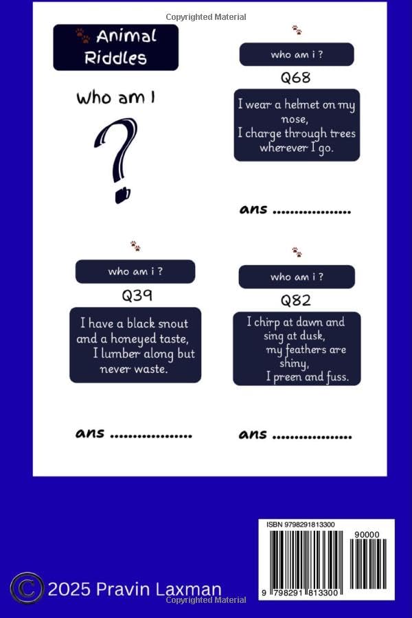 Brainy Beasts: 110 Animal Riddles for Curious Kids image 3