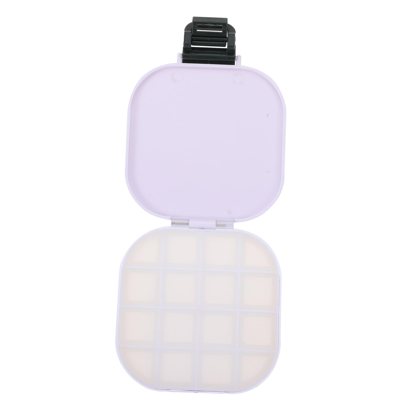 KONTONTY Plastic Paint Saver Box Airtight Art Storage Case for Pigments and Colors Versatile Painting Supplies Container for School Workshops and Outdoor Projects