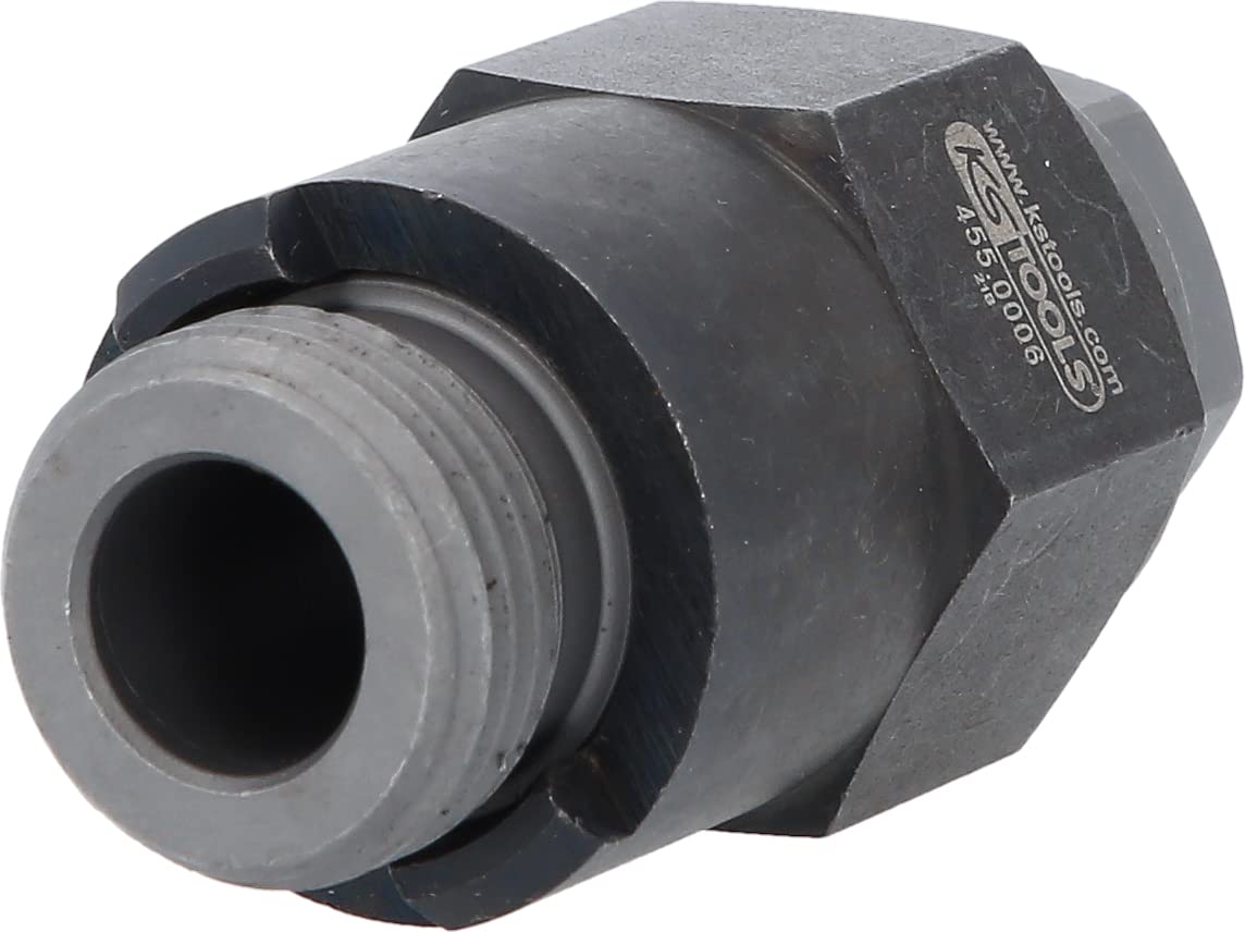 KS Tools 455.0006 - Douille à ergot 1/2" pour chambre de précombustion - Pour moteurs Mercedes - En acier spécial - Tête brunie