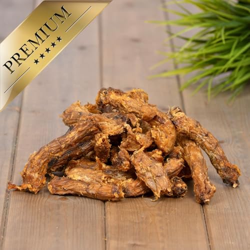 Lyra Pet® 10 kg Hühnerhälse | Naturbelassener Kausnack | Proteinhaltiges Leckerli auch für ältere Hunde | Fettarm & gut bekömmlich | Getrockneter Kauartikel | Reich an Nährstoffen