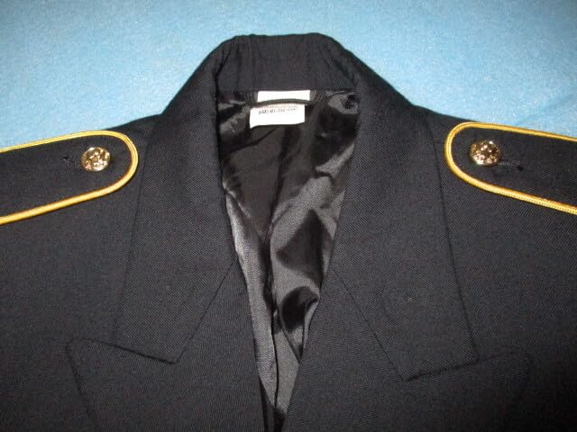 Amazon.co.jp: 米軍基地流れ品 実物米空軍制服 黒 サイズ35S