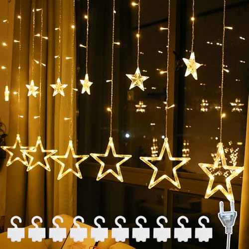 DAZZTIME LED Sterne Weihnachtsbeleuchtung,Lichterkette...
