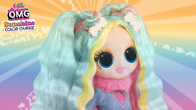 Amazon.com: L.O.L. Surprise! OMG Sunshine Color Change Bubblegum