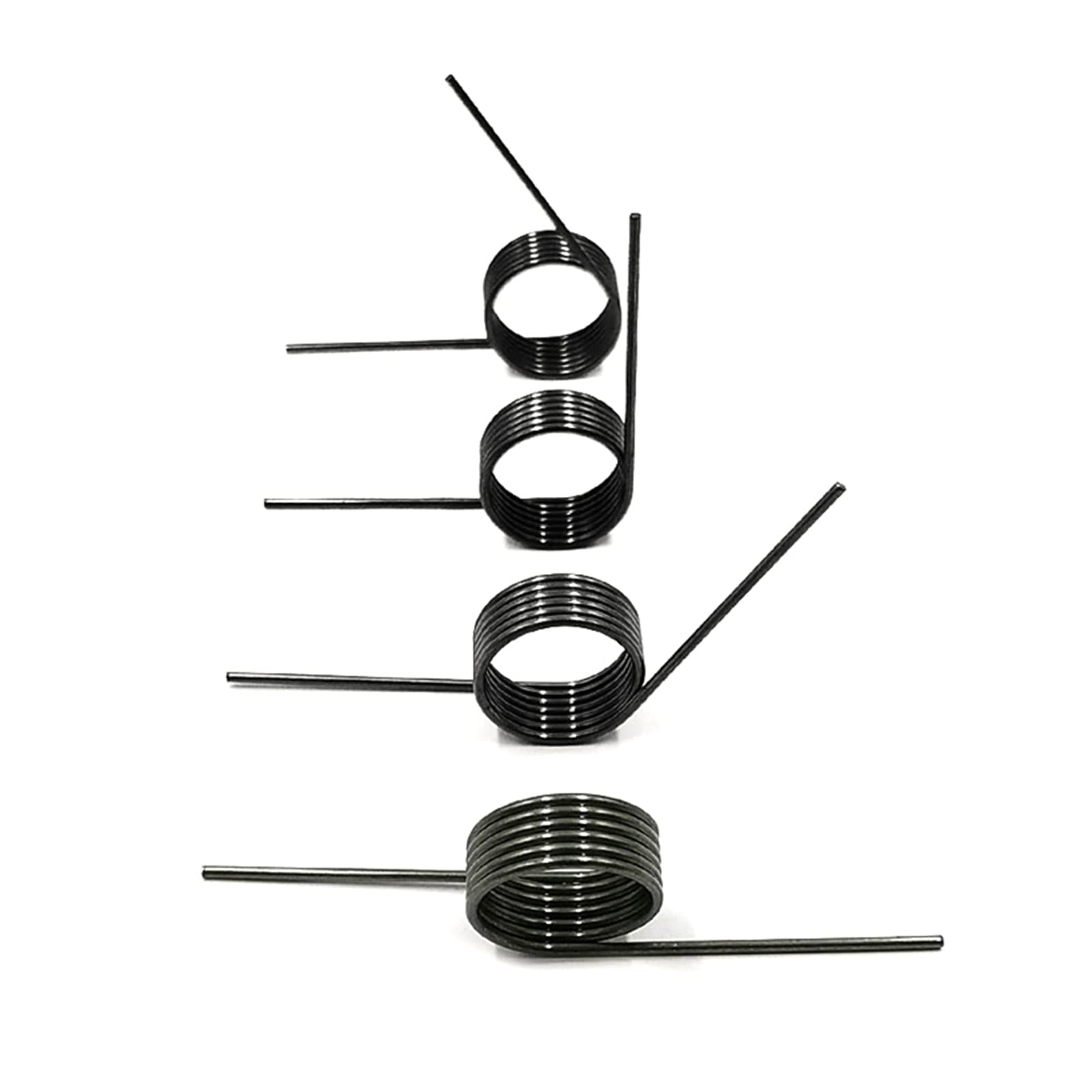 V-Spring,10pcs Torsion Spring Wire Diameter 2.0mm V-Type Spring Outer Diameter 10-20mm Angle 180/120/90/60 Degree (Color : 2.0x20mm 9 Laps (90 Degrees)) (Color : 2.0x16mm 3 Laps (180 Degrees))