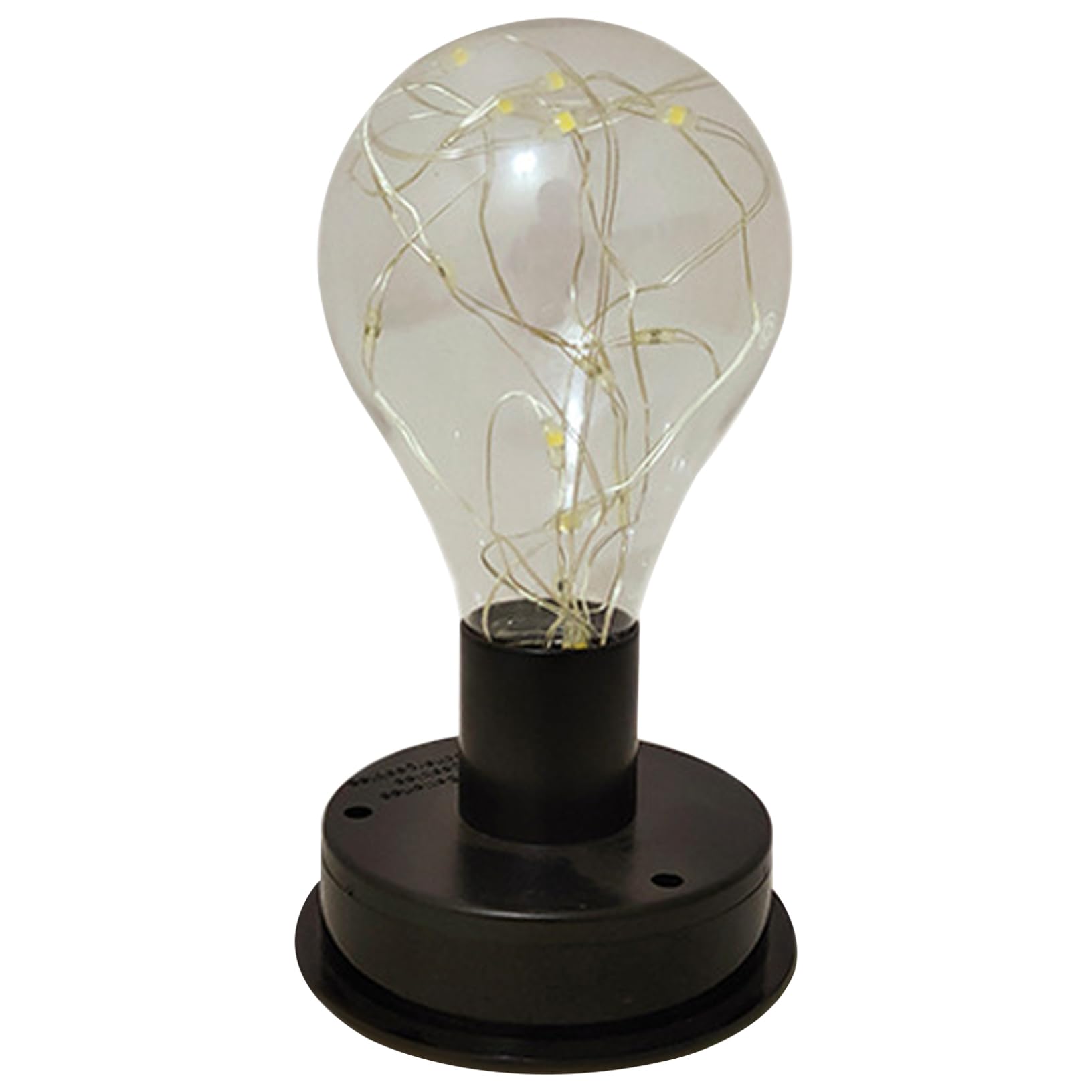 Solar Light Bulb IP65 Waterproof Solar Bulb 5.9x3.4in 15 Beads LED Replacement Light Bulbs for Outside Lantern Yard Garden