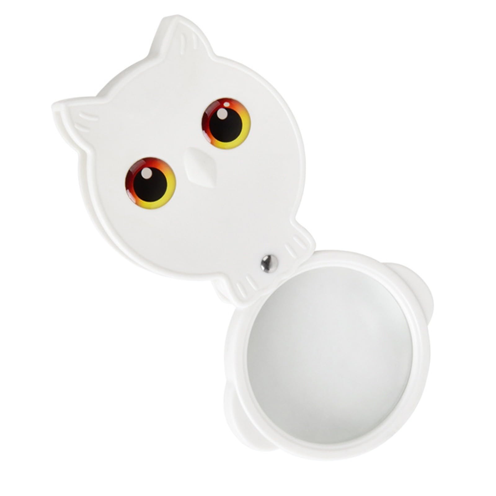 Handheld Folding Reading Magnifyings Glass 15X Jewelry Pocket Ideal for Aging Eye and Detailed Tasks Multipurpose Foldable Cartoon Animal Magnifier for Reading and Precisions Work