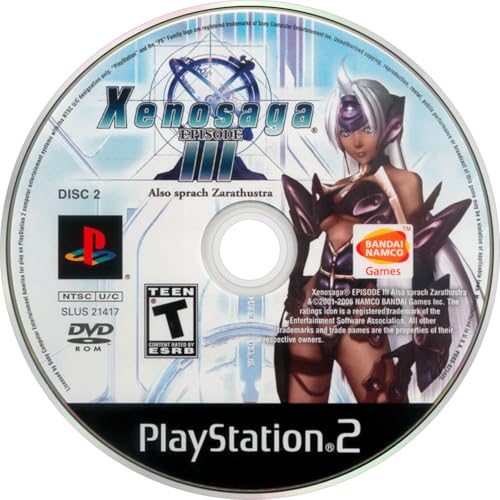 Image of Xenosaga Episode III - PlayStation 2 (Renewed)